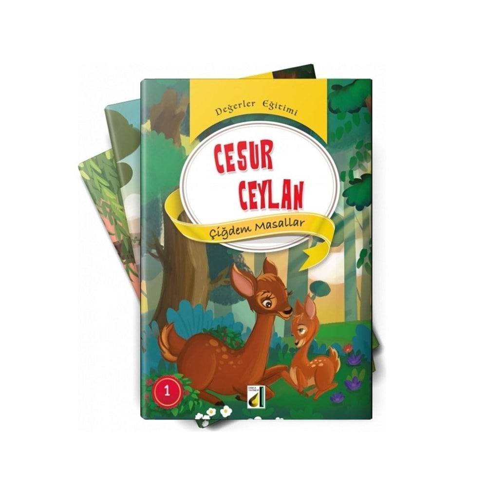 Değerler Eğitimi Çiğdem Masallar Seti (10 Kitap) -