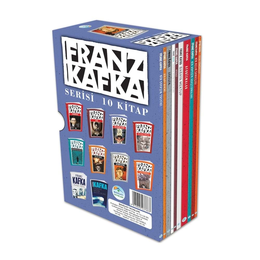 Mavi Çatı Yayınları Franz Kafka Seti 10 Kitap