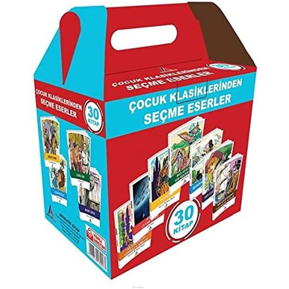 Çocuk Klasiklerinden Seçme Eserler (30 KİTAP KUTULU)