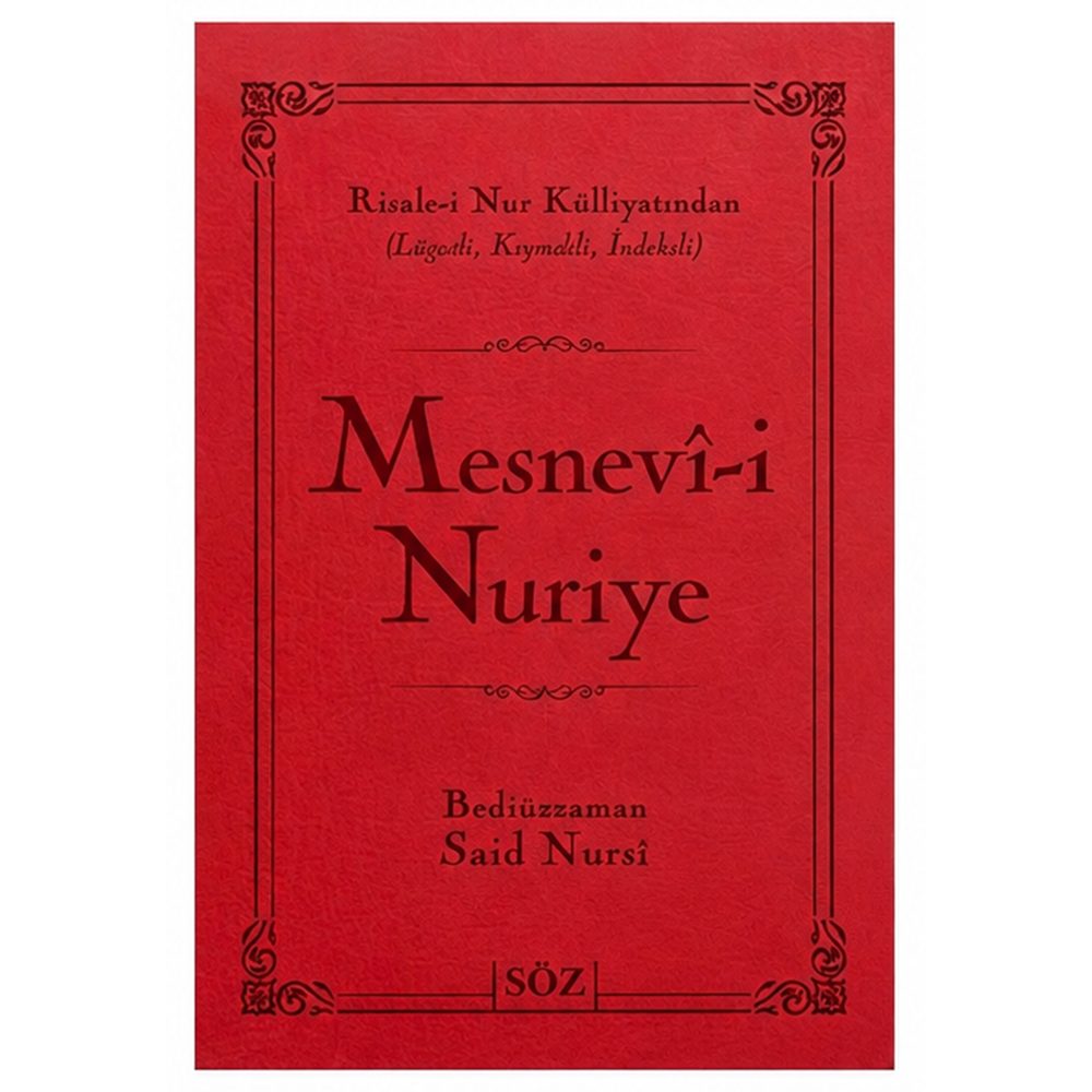 Mesnevi-İ Nuriye (Büyük Boy 2 Renk)