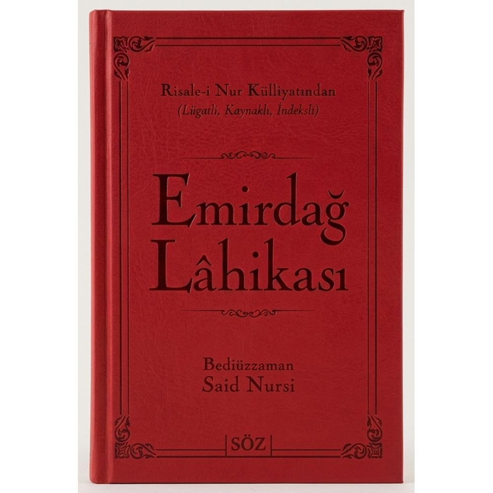 Emirdağ Lahikası (Büyük Boy 2 Renk)