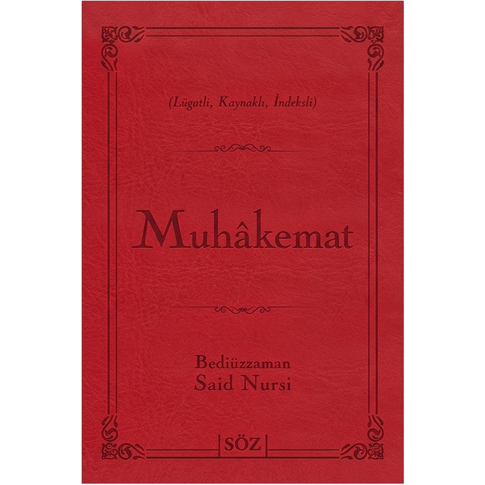 Muhakemat (Büyük Boy 2 Renk