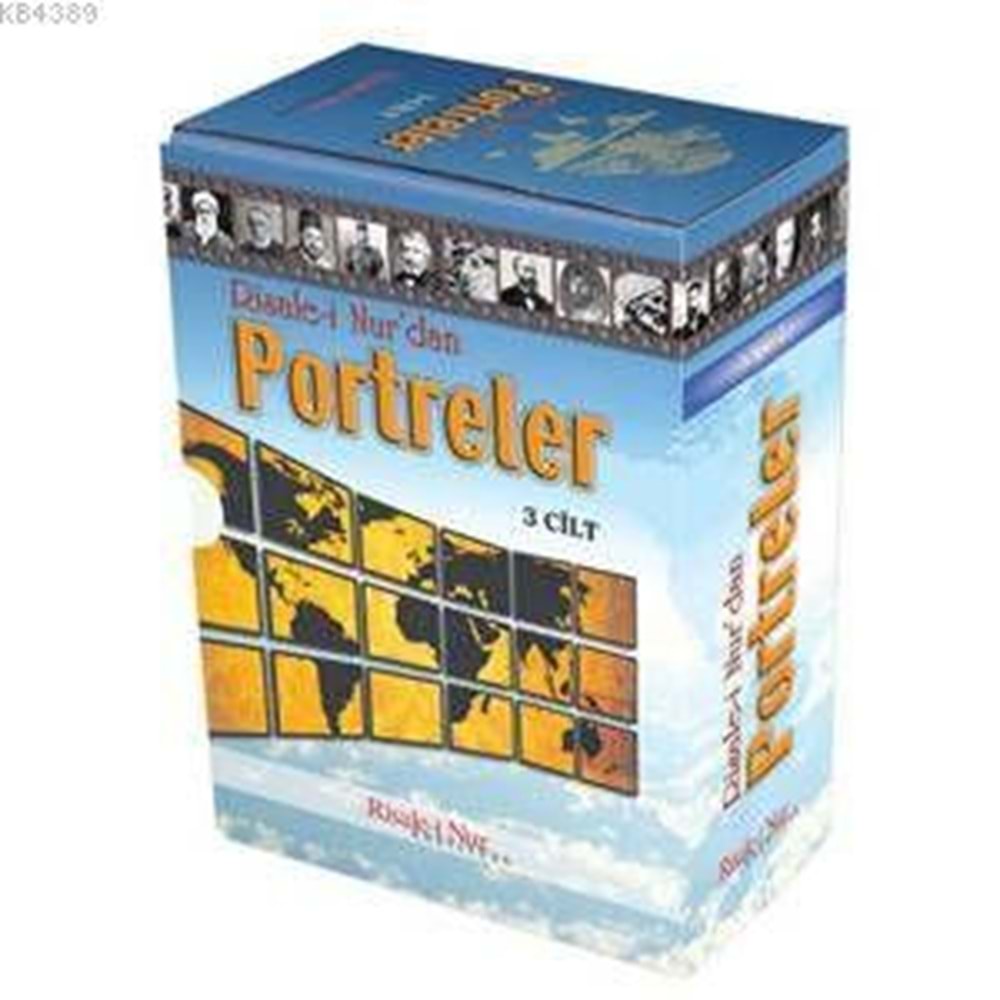 Risale-i Nurdan Portreler 3 Cilt Kitap Takım