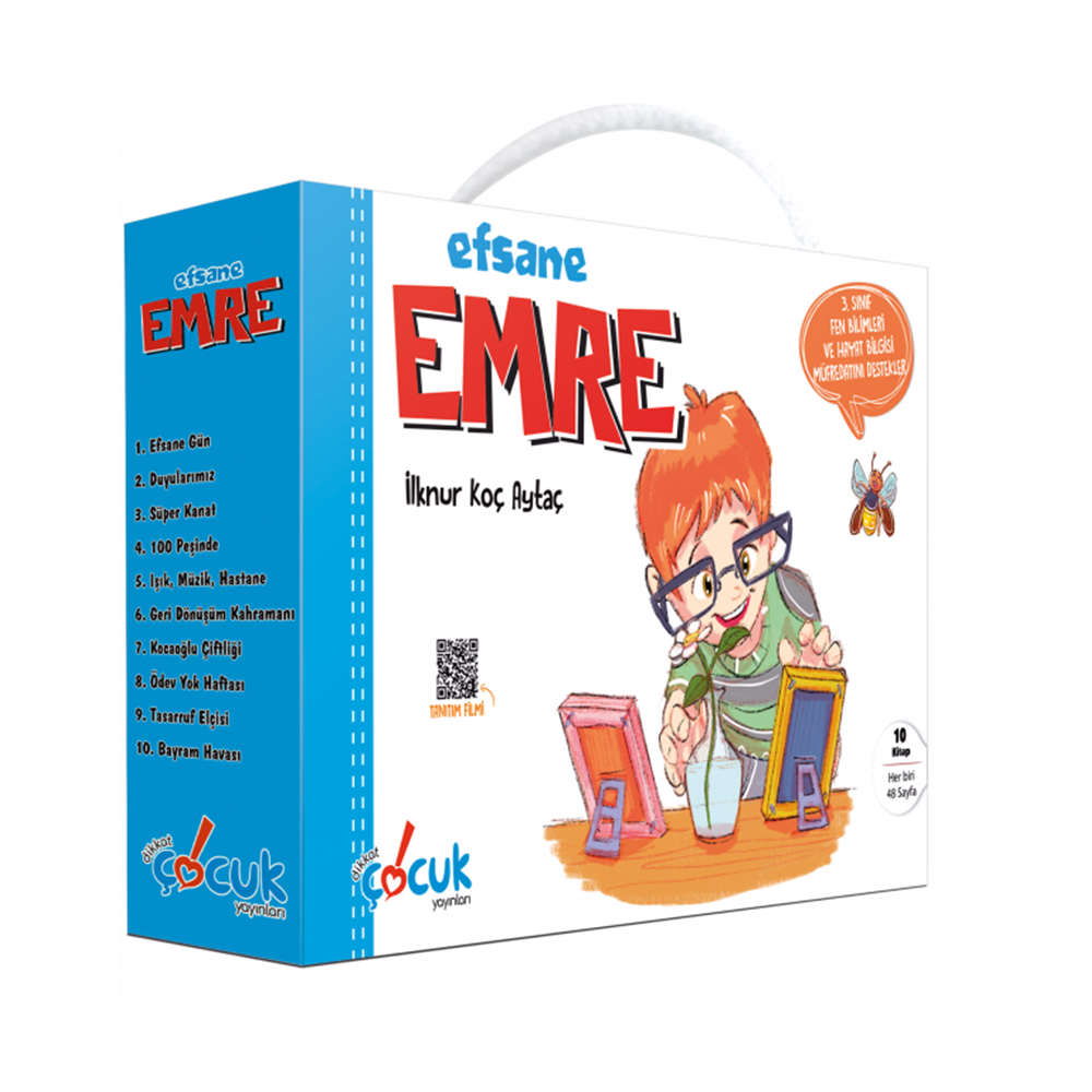 Efsane Emre 3.sınıflar Için 10 Kitap Seti