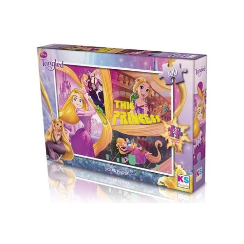 KS Games Tangled 100 Parça Puzzle