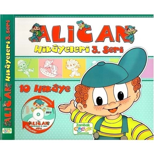 Alican Hikayeleri 3.seri (10 Kitap)+Dvd