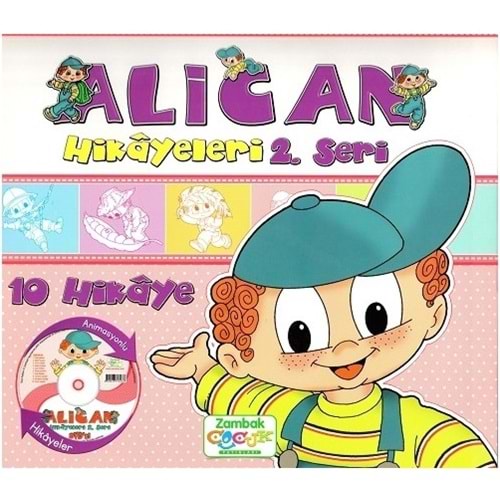 Alican Hikayeleri 2. Seri (10 Kitap) + DVD