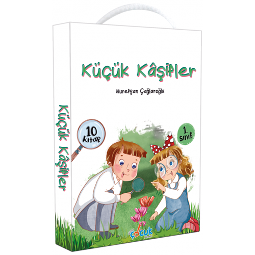 Küçük Kaşifler 1.sınıflar Için 10 Kitap Okuma Seti - Nurefşan Çağlaroğlu - Dikkat Çocuk