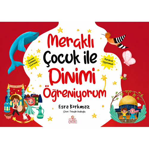 Meraklı Çocuk ile Dinimi Öğreniyorum (5 Kitap) - Esra Korkmaz