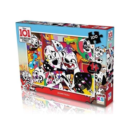 Ks Dalmatian 100 Parça Puzzle