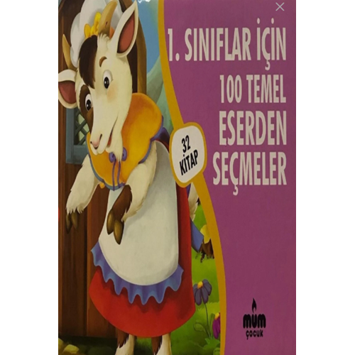 1. Sınıflar İçin 100 Temel Eserden Seçmeler (32 Kitap Kutulu)